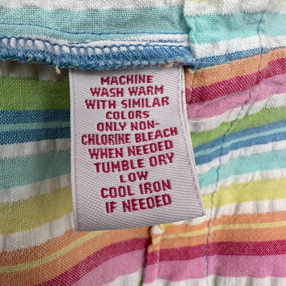 Go Softly Patio House Dress Lounge MuMu Size Medium Pocket Full Zip Rainbow Boho - Picture 12 of 12